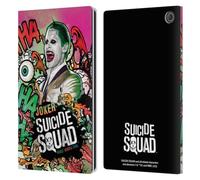 Head Case Designs Officially Licensed Suicide Squad 2016 Joker Poster Graphics Leather Wallet Case Compatible With Amazon Fire Max 11 2023