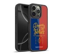 Head Case Designs Officially Licensed Suicide Squad 2016 Property Of Joker Graphics Gel Armour Case [Military Grade Protection] Compatible With Apple iPhone 16 Pro