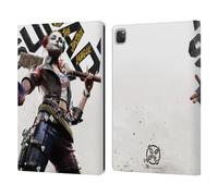 Head Case Designs Officially Licensed Suicide Squad: Kill The Justice League Harley Quinn Key Art Leather Wallet Case Compatible With Apple iPad Pro 12.9 2020/2021/2022