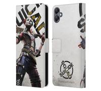 Head Case Designs Officially Licensed Suicide Squad: Kill The Justice League Harley Quinn Key Art Leather Wallet Case Compatible With Samsung Galaxy A05