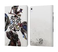 Head Case Designs Officially Licensed Suicide Squad: Kill The Justice League Poster Key Art Leather Wallet Case Compatible With Apple iPad Air 13 2024/2025