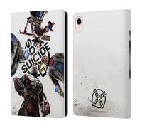 Head Case Designs Officially Licensed Suicide Squad: Kill The Justice League Poster Key Art Leather Wallet Case Compatible With Apple iPad mini (2021/2024)