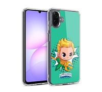 Head Case Designs Officially Licensed Super Friends DC Comics Aquaman Toddlers 1 Gel Case [Military Grade Protection] Compatible With Samsung Galaxy A07 4G