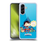 Head Case Designs Officially Licensed Super Friends DC Comics Superman Christmas Toddlers Holidays Gel Case [Military Grade Protection] Compatible With Samsung Galaxy A56 5G