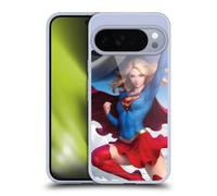 Head Case Designs Officially Licensed Superman DC Comics #12 Variant Supergirl Comic Art Gel Case [Military Grade Protection] Compatible with Google Pixel 10 Pro XL and Compatible with MagSafe