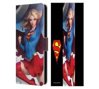 Head Case Designs Officially Licensed Superman DC Comics #12 Variant Supergirl Comic Art Leather Wallet Case Compatible With Samsung Galaxy S25 FE