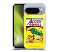 Head Case Designs Officially Licensed Superman DC Comics Action Comics 1 Famous Comic Book Covers Gel Case [Military Grade] Compatible with Google Pixel 10 Pro XL and Compatible with MagSafe