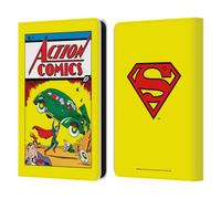 Head Case Designs Officially Licensed Superman DC Comics Action Comics 1 Famous Comic Book Covers Leather Wallet Case Compatible With Amazon Kindle 11th Gen 6in 2022