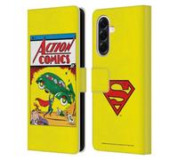 Head Case Designs Officially Licensed Superman DC Comics Action Comics 1 Famous Comic Book Covers Leather Wallet Case Compatible With Samsung Galaxy A56 5G
