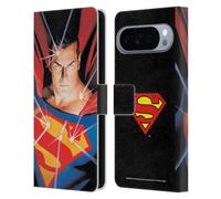 Head Case Designs Officially Licensed Superman DC Comics Alex Ross Mythology Famous Comic Book Covers Leather Wallet Case Compatible With Google Pixel 10 Pro XL