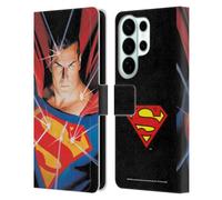 Head Case Designs Officially Licensed Superman DC Comics Alex Ross Mythology Famous Comic Book Covers Leather Wallet Case Compatible With Samsung Galaxy S26 Ultra