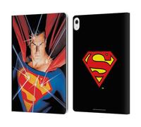 Head Case Designs Officially Licensed Superman DC Comics Alex Ross Mythology Famous Comic Book Covers Leather Wallet Case Compatible With Apple iPad Air 13 2024/2025