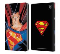 Head Case Designs Officially Licensed Superman DC Comics Alex Ross Mythology Famous Comic Book Covers Leather Wallet Case Compatible With Amazon Fire 7 2022