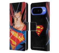 Head Case Designs Officially Licensed Superman DC Comics Alex Ross Mythology Famous Comic Book Covers Leather Wallet Case Compatible With Google Pixel 10