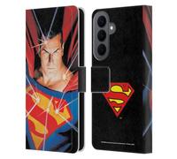 Head Case Designs Officially Licensed Superman DC Comics Alex Ross Mythology Famous Comic Book Covers Leather Wallet Case Compatible With Samsung Galaxy S26 Plus