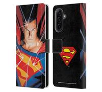 Head Case Designs Officially Licensed Superman DC Comics Alex Ross Mythology Famous Comic Book Covers Leather Wallet Case Compatible With Samsung Galaxy A17 4G / 5G