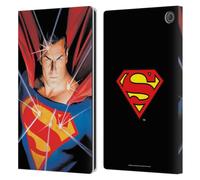 Head Case Designs Officially Licensed Superman DC Comics Alex Ross Mythology Famous Comic Book Covers Leather Wallet Case Compatible With Amazon Fire Max 11 2023
