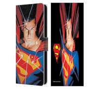 Head Case Designs Officially Licensed Superman DC Comics Alex Ross Mythology Famous Comic Book Covers Leather Wallet Case Compatible With Samsung Galaxy S25 FE