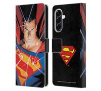 Head Case Designs Officially Licensed Superman DC Comics Alex Ross Mythology Famous Comic Book Covers Leather Wallet Case Compatible With Samsung Galaxy A56 5G