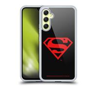 Head Case Designs Officially Licensed Superman DC Comics Black And Red Logos Gel Case [Military Grade Protection] Compatible With Samsung Galaxy A34 5G