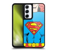 Head Case Designs Officially Licensed Superman DC Comics Classic Costume Logos Gel Armour Case [Military Grade Protection] Compatible With Samsung Galaxy A55 5G