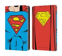 Head Case Designs Officially Licensed Superman DC Comics Classic Costume Logos Leather Wallet Case Compatible With Amazon Kindle 11th Gen 6in 2022