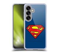 Head Case Designs Officially Licensed Superman DC Comics Classic Logos Gel Case [Military Grade Protection] Compatible with Samsung Galaxy S25 and Compatible with MagSafe