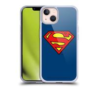 Head Case Designs Officially Licensed Superman DC Comics Classic Logos Soft Gel Case Compatible With Apple iPhone 13