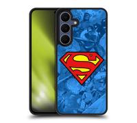 Head Case Designs Officially Licensed Superman DC Comics Collage Comicbook Art Gel Armour Case [Military Grade Protection] Compatible With Samsung Galaxy S25 FE