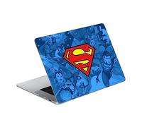 Head Case Designs Officially Licensed Superman DC Comics Collage Logos And Comic Book Vinyl Sticker Skin Decal Cover Compatible With MacBook Pro 14" A2442