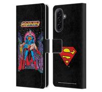 Head Case Designs Officially Licensed Superman DC Comics Crisis On Infinite Earths Famous Comic Book Covers Leather Wallet Case Compatible With Samsung Galaxy A17 4G / 5G