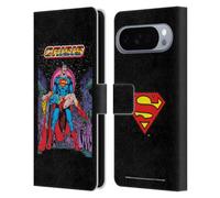 Head Case Designs Officially Licensed Superman DC Comics Crisis On Infinite Earths Famous Comic Book Covers Leather Wallet Case Compatible With Google Pixel 10 Pro XL