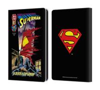 Head Case Designs Officially Licensed Superman DC Comics Death Famous Comic Book Covers Leather Wallet Case Compatible With Amazon Kindle Paperwhite 6