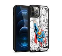 Head Case Designs Officially Licensed Superman DC Comics Flight Comicbook Art Gel Armour Case [Military Grade Protection] Compatible With Apple iPhone 12 Pro Max