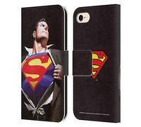 Head Case Designs Officially Licensed Superman DC Comics Forever Famous Comic Book Covers Leather Wallet Case Compatible With Apple iPhone 7/8 / SE 2020 & 2022