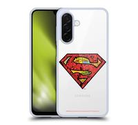 Head Case Designs Officially Licensed Superman DC Comics Logo 80th Anniversary Gel Case [Military Grade Protection] Compatible With Samsung Galaxy A26 5G