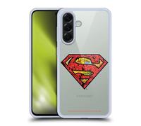 Head Case Designs Officially Licensed Superman DC Comics Logo 80th Anniversary Gel Case [Military Grade Protection] Compatible With Samsung Galaxy A56 5G