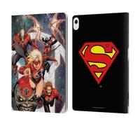 Head Case Designs Officially Licensed Superman DC Comics New 52#30 Supergirl Comic Art Leather Wallet Case Compatible With Apple iPad Air 13 2024/2025