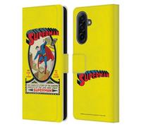 Head Case Designs Officially Licensed Superman DC Comics Number 1 Famous Comic Book Covers Leather Wallet Case Compatible With Samsung Galaxy A17 4G / 5G