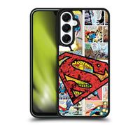Head Case Designs Officially Licensed Superman DC Comics Oversized Logo Comicbook Art Gel Armour Case [Military Grade Protection] Compatible With Samsung Galaxy A16 5G