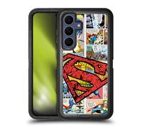 Head Case Designs Officially Licensed Superman DC Comics Oversized Logo Comicbook Art Ultra-Armoured Shockproof Case [Military Grade Protection] Compatible With Samsung Galaxy S25 FE