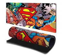 Head Case Designs Officially Licensed Superman DC Comics Oversized Logos and Comic Book 23.62 x 11.81 x 0.12 inches (600 x 300 mm) - L Gaming Office Desk PC Keyboard Mouse Mat Pad