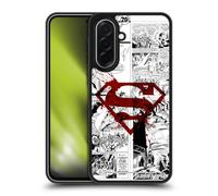 Head Case Designs Officially Licensed Superman DC Comics Red Logo Splatter Comicbook Art Gel Armour Case [Military Grade Protection] Compatible With Samsung Galaxy A36 5G