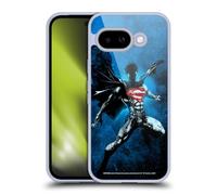 Head Case Designs Officially Licensed Superman DC Comics Splatter 80th Anniversary Gel Case [Military Grade Protection] Compatible With Google Pixel 9A