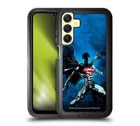Head Case Designs Officially Licensed Superman DC Comics Splatter 80th Anniversary Ultra-Armoured Shockproof Case [Military Grade Protection] Compatible With Samsung Galaxy A25 5G
