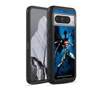 Head Case Designs Officially Licensed Superman DC Comics Splatter 80th Anniversary Ultra-Armoured Shockproof Case [Military Grade Protection] Compatible With Google Pixel 8 Pro