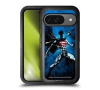 Head Case Designs Officially Licensed Superman DC Comics Splatter 80th Anniversary Ultra-Armoured Shockproof Case [Military Grade Protection] Compatible With Google Pixel 9 / Pixel 9 Pro