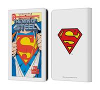 Head Case Designs Officially Licensed Superman DC Comics The Man of Steel 1 Famous Comic Book Covers Leather Wallet Case Compatible With Amazon Kindle Paperwhite 6