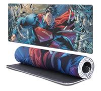 Head Case Designs Officially Licensed Superman DC Comics Unchained #1 Logos and Comic Book 35.4 x 15.7 in (900 x 400 mm) - XL Gaming Office Desk PC Keyboard Mouse Mat Pad