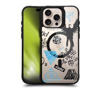 Head Case Designs Officially Licensed Supernatural Castiel Character Art Black Shockproof Bumper Case [Military Grade Protection] Compatible with Apple iPhone 16 Pro Max and Compatible with MagSafe